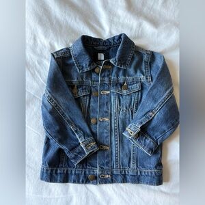 Next boys Classic Blue Denim jean Jacket 12-18 months 100% cotton